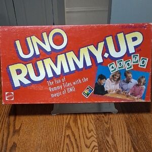 Mattel UNO Rummy Up Game - Red Box